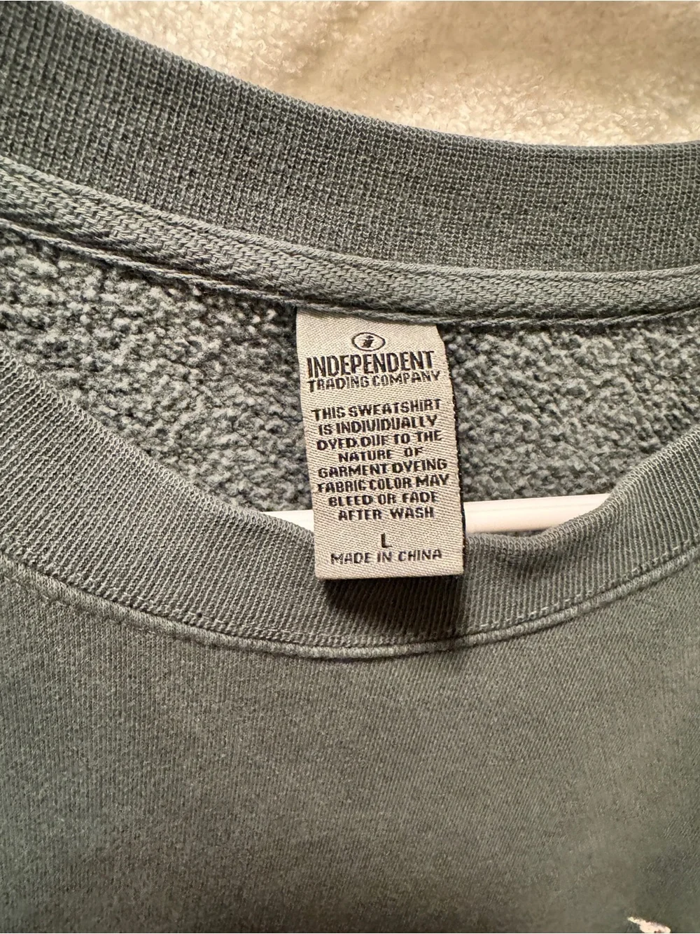 Be Kind Floral Embroidered Crewneck Sweatshirt - Picture 3 of 4